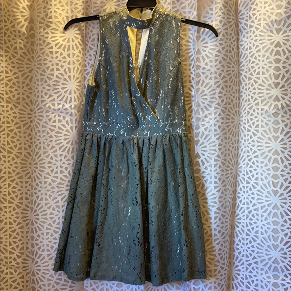 Olive green Altar’d State Dress.